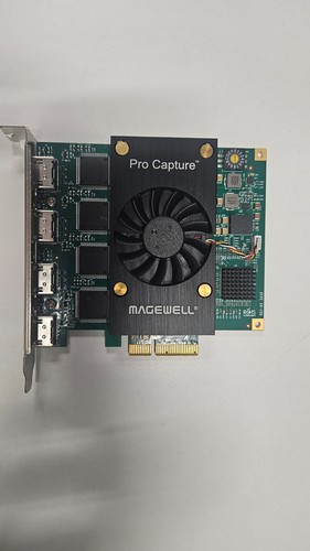 Magewell pro capture - quad, hdmi