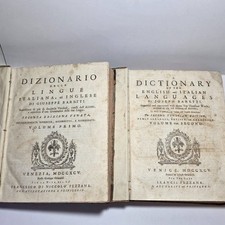 Libro Antico Dizionario