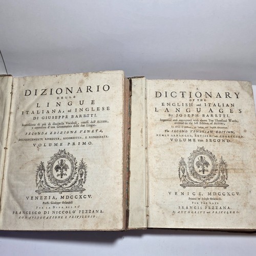 Libro antico dizionario - antico,