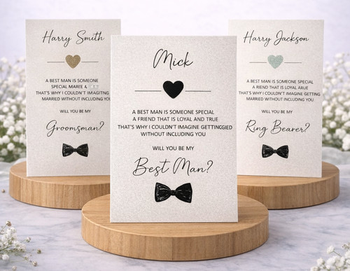 Will you best man card - best,