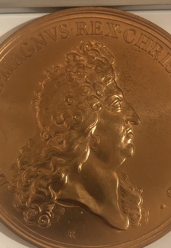 Médaille cuivre louis xiv - mÉdaille,