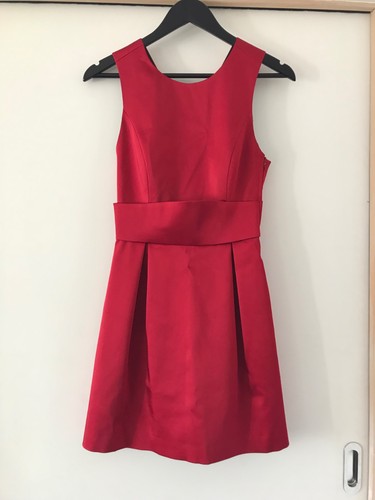 Abito zara rosso raso - abito,