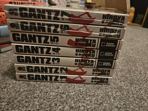 Gantz manga single volumes - 1-7,