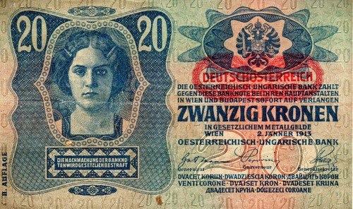 Rif 103 banconota austria - 103,