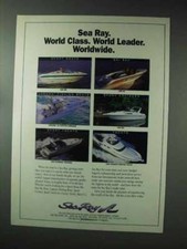 Pubblicità barca Sea Ray 1993