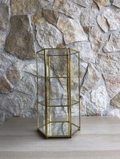 Vetrinetta Vintage In Vetro E