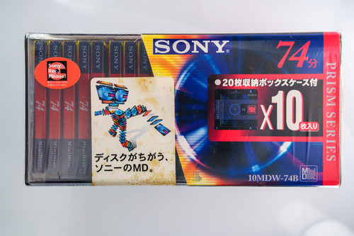 Sony pack 74min - sony, mds