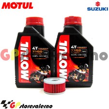 TAGLIANDO OLIO + FILTRO MOTUL 7100 10W50 SUZUKI 250 GN 1984