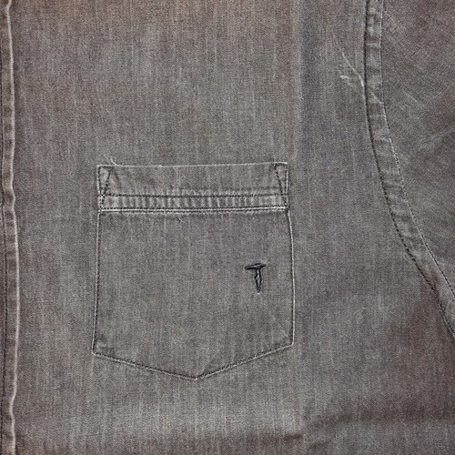 Camicia uomo denim leggero