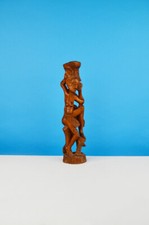 SCULTURA AFRICANA COPPIA DI