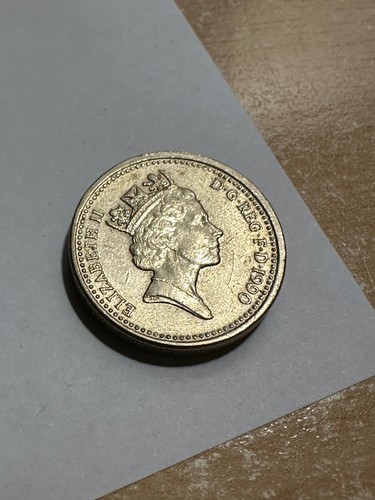Sterlina one pound 1990 - 1, pound"