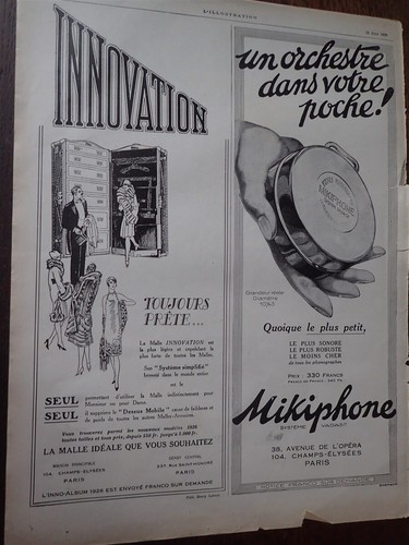 Innovation malle mikiphone - malle,