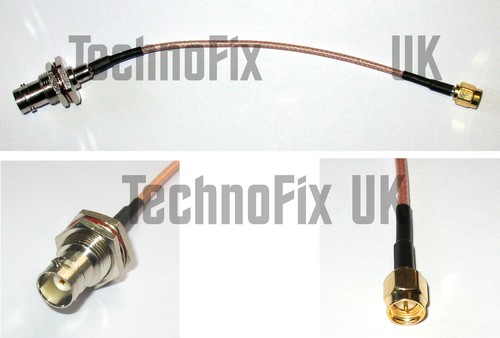 Treccia bnc femmina sma - femmina, a