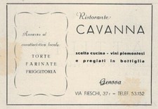 PUBBLICITA' VINTAGE 1949 
