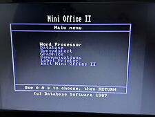 ⭐️commodore 64 C64C Programma Mini Office II Floppy disk ?   Test 100% Ok⭐️