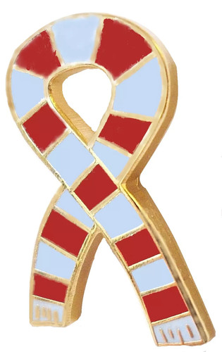 Distintivo spilla nastro