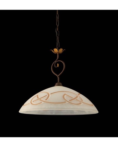 Lampadario stile arte povera - lampadario,