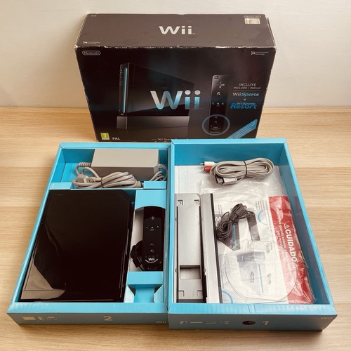Nintendo wii nera - wii, console