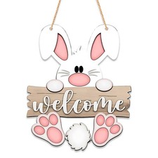 Wooden Easter sign to hang