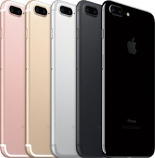 Apple iPhone 7 Plus 32 GB argento oro rosa Jet Black - sbloccato | scarso (grado C)