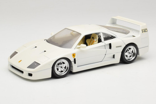 3332 ferrari f40 white - ferrari,