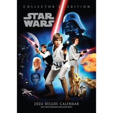 Calendario 2026 Star Wars Classic Vista Mese A3 Deluxe Calendario Prodotto Ufficiale