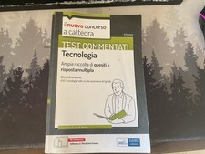 Test Commentati Tecnologia Per Preparazione Al Concorso Alla Cattedra, Usato