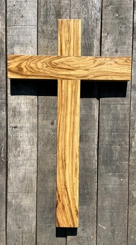 Croce legno ulivo fatta - in,