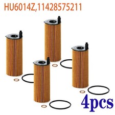 Pack of 4 HU 6014 Z Oil Filter