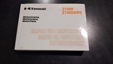 libretto uso manutenzione manuale KAWASAKI Z1000/Z1000 ABS 07/09 99976-1412 IT-E