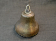 Campana Vintage in Ottone Campanello Elettrico anni 70 a sospensione Diametro 12