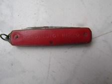Luigi Rizzo Rasoi  Coltellino   Pubblicitario Anni 50 