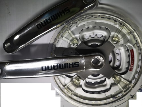 Shimano guarnitura mtb dual - guarnitura,