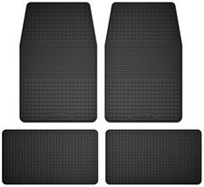 Tappetini in gomma Neri per