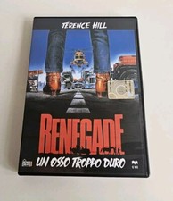 Renegade Un Osso Troppo Duro FIlm DVD Usato Italiano Terence Hill COME NUOVO
