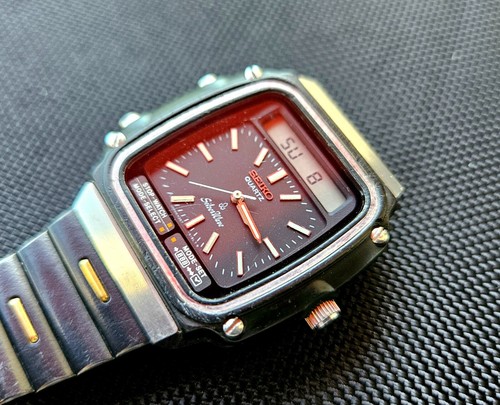 Seiko james bond silver - seiko, wave