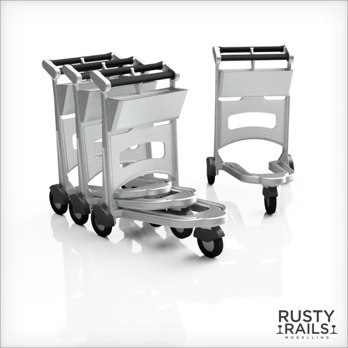 053 luggage trolley - luggage,