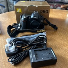 Nikon D80 fotocamera reflex digitale solo corpo, con scatola