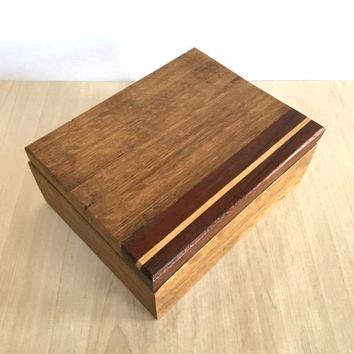 Scatola portaoggetti legno - scatola, in
