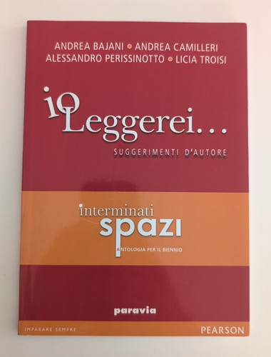 Leggerei suggerimenti - io,