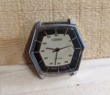 Orologio sovietico da collezione - esagono Slava