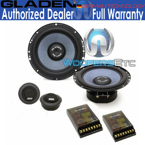 Gladen rs165 car audio - 6,5",