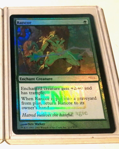 Mtg foil rancor rancore - mtg,