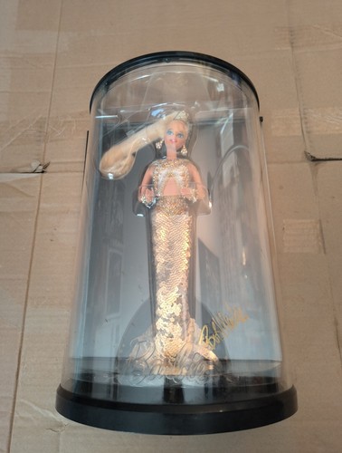 Bob mackie gold barbie doll - gold,