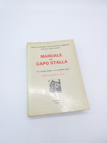 Manuale del capo stalla libro - manuale,