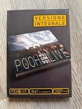 POOH  DAL VIVO - DVD - NOI CON VOI -  VERSIONE INTEGRALE COMPLETA SLIPCASE  LIVE