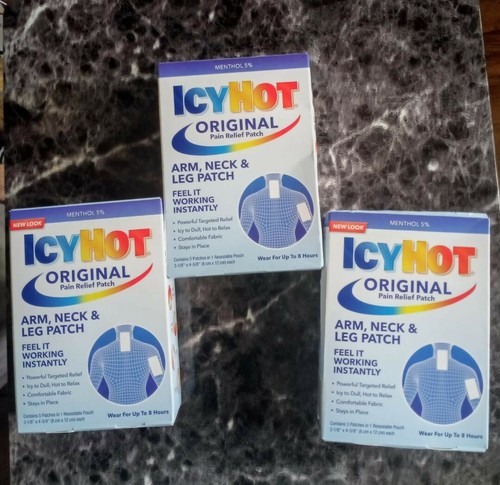 Boxes icy hot topical - icy,