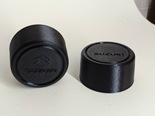 NEW COPPIA di COPRIMOZZI Suzuki Vitara Rinforzati tappo ruota cerchi mozzi 2pz!