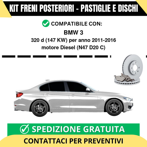 Kit freni posteriori per - freni,
