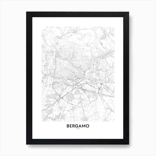 Bergamo stampa artistica - artistica, con
